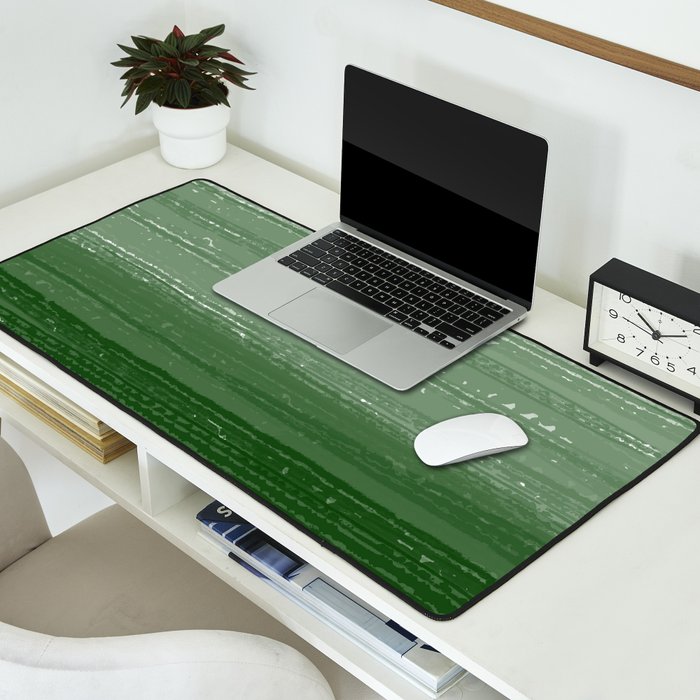 Forest Green Paint Gradient Desk Mat Gallery Image 2