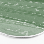 Forest Green Paint Gradient Bath Mat Gallery Image 3