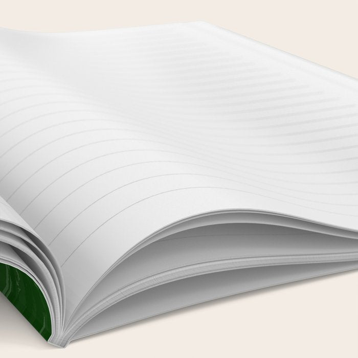 Forest Green Paint Gradient Notebook Gallery Image 2