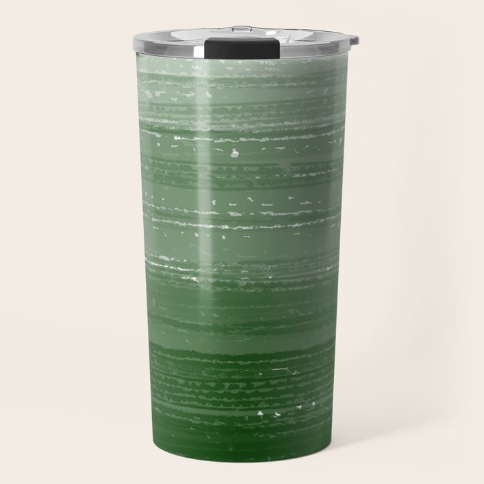 Forest Green Paint Gradient Travel Mug Gallery Image 1