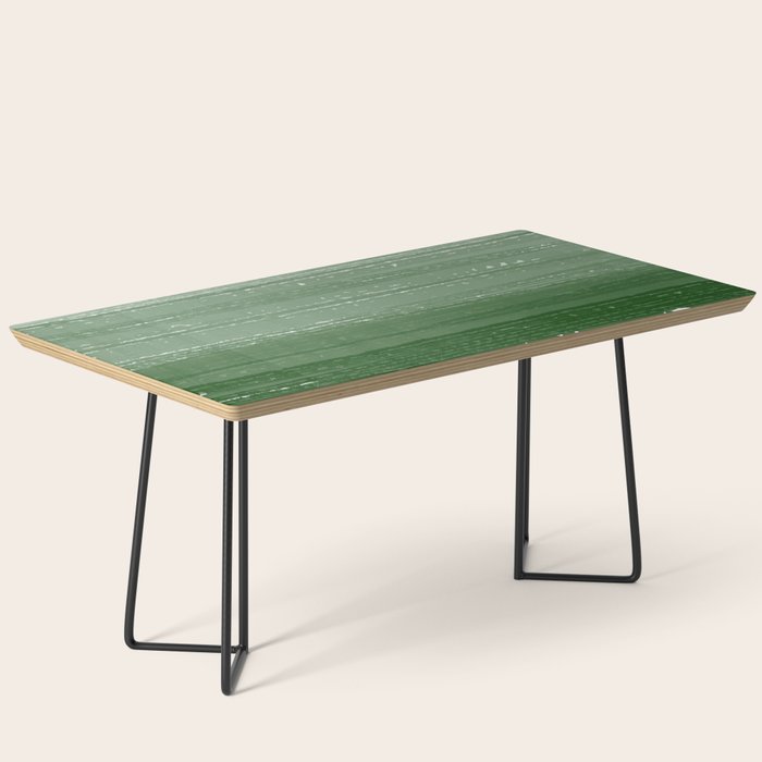 Forest Green Paint Gradient Coffee Table Gallery Image 1