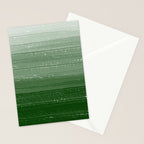 Forest Green Paint Gradient Stationery Card Gallery Image 2