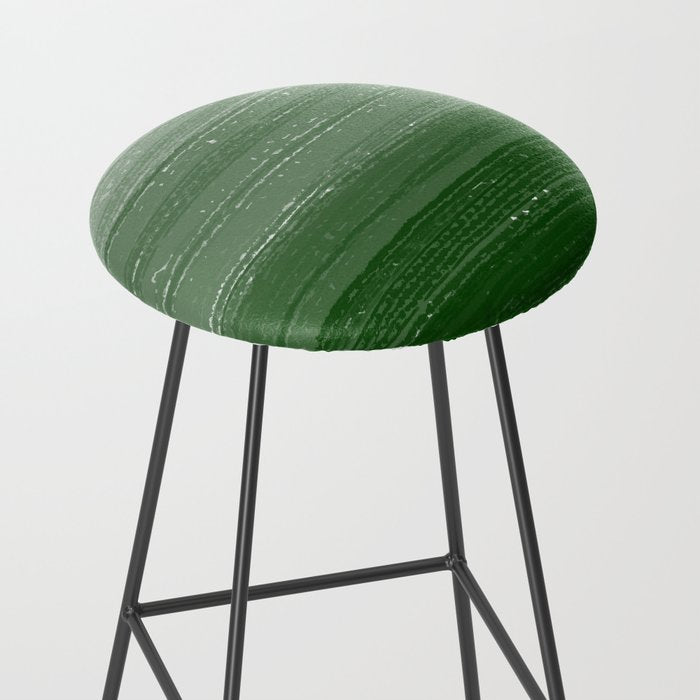 Forest Green Paint Gradient Stool Gallery Image 2