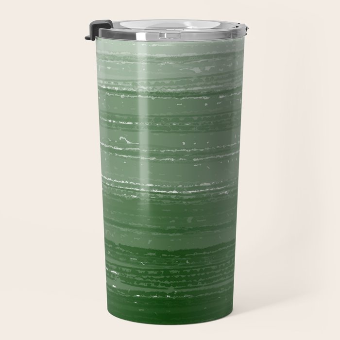 Forest Green Paint Gradient Travel Mug Gallery Image 3