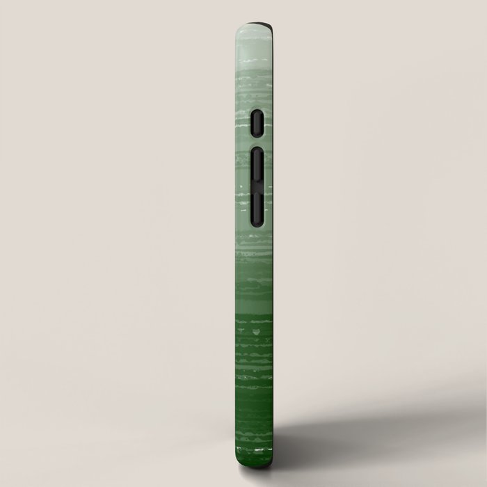 Forest Green Paint Gradient iPhone Case Gallery Image 2
