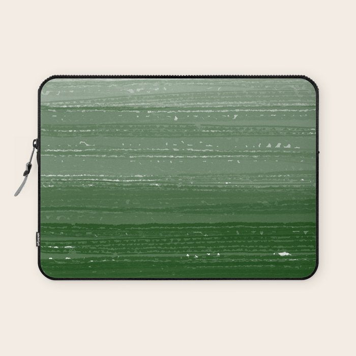Forest Green Paint Gradient Laptop Sleeve Gallery Image 1
