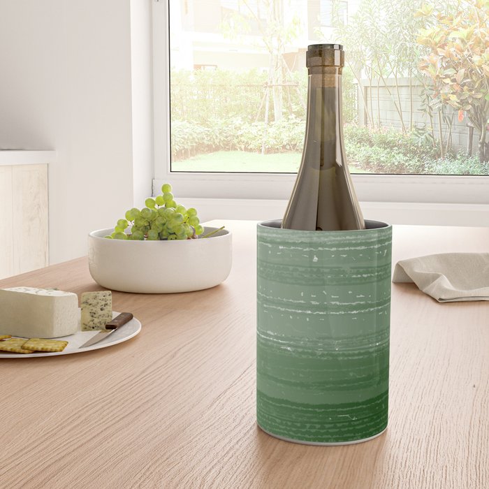 Forest Green Paint Gradient Wine Chiller Gallery Image 4