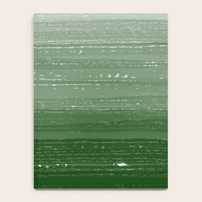 Forest Green Paint Gradient Notebook Gallery Image 4