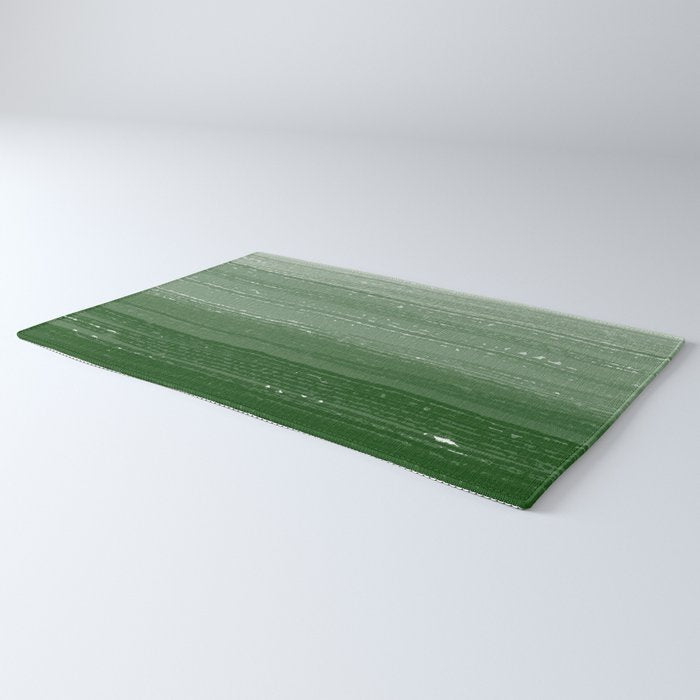 Forest Green Paint Gradient Rug Gallery Image 3