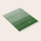 Forest Green Paint Gradient Notebook Gallery Image 2