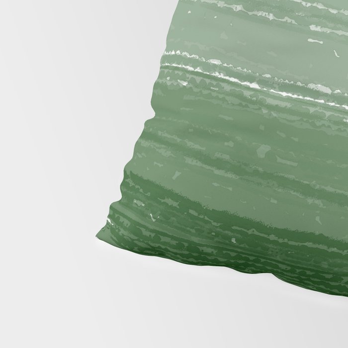 Forest Green Paint Gradient Pillow Sham Gallery Image 4
