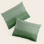 Forest Green Paint Gradient Pillow Sham Gallery Image 3