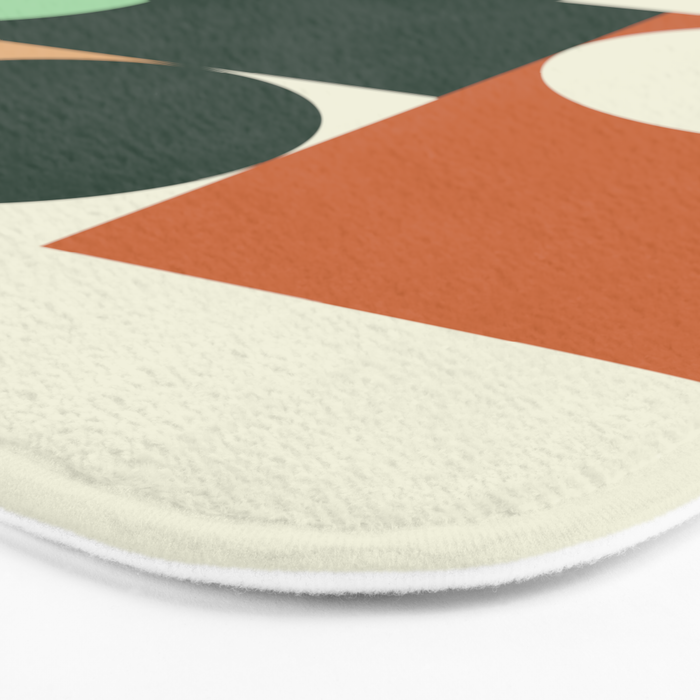 Modern Geometric 84A Bath Mat Gallery Image 3