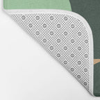 Modern Geometric 84A Bath Mat Gallery Image 2