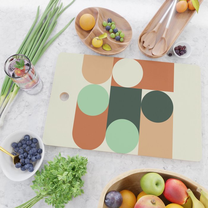 Modern Geometric 84A Cutting Board Gallery Image 2