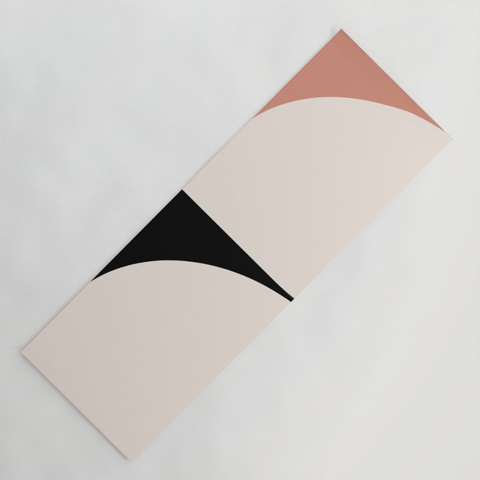Almond Abstract XVII Yoga Mat Gallery Image 1