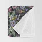 Mount Rainier Wildflowers Throw Blanket Gallery Image 3