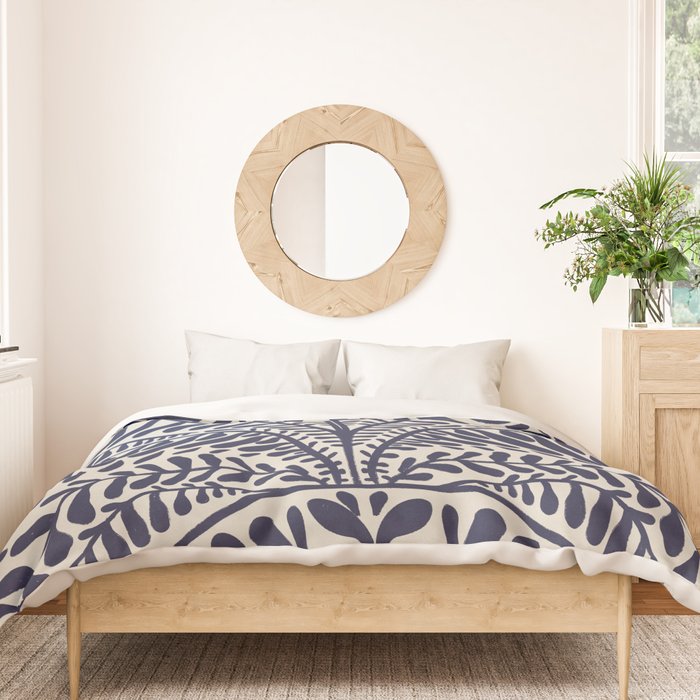 One Hundred-Leaved Plant #11 Duvet Cover Gallery Image 3