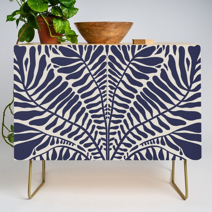 One Hundred-Leaved Plant #11 Credenza Gallery Image 1