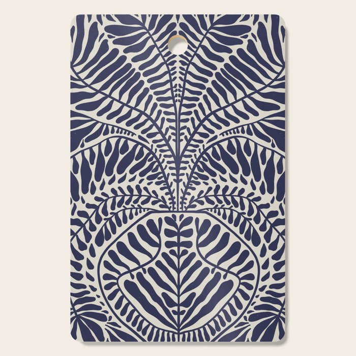 One Hundred-Leaved Plant #11 Cutting Board Gallery Image 1