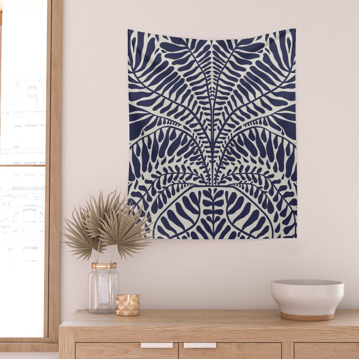 One Hundred-Leaved Plant #11 Wall Tapestry Gallery Image 2