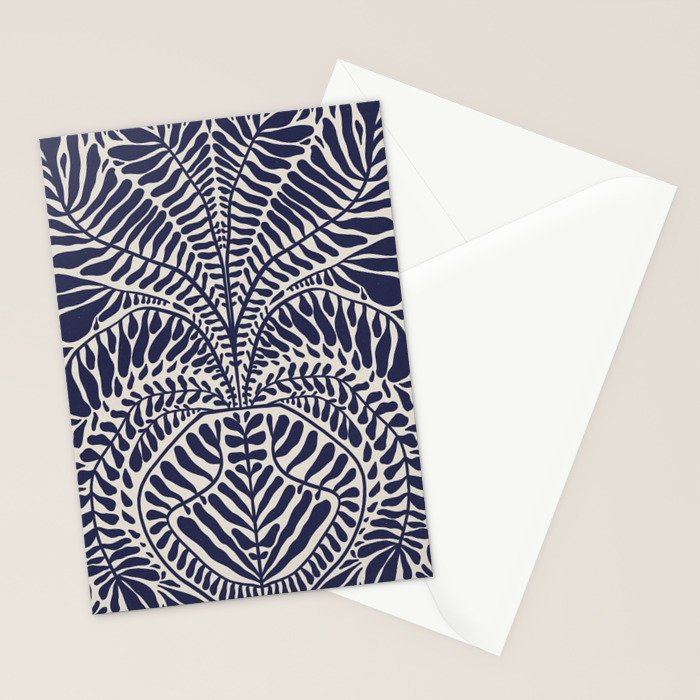 One Hundred-Leaved Plant #11 Stationery Card Gallery Image 2
