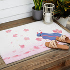 Cherry blossom slug Outdoor Rug Gallery Image 2