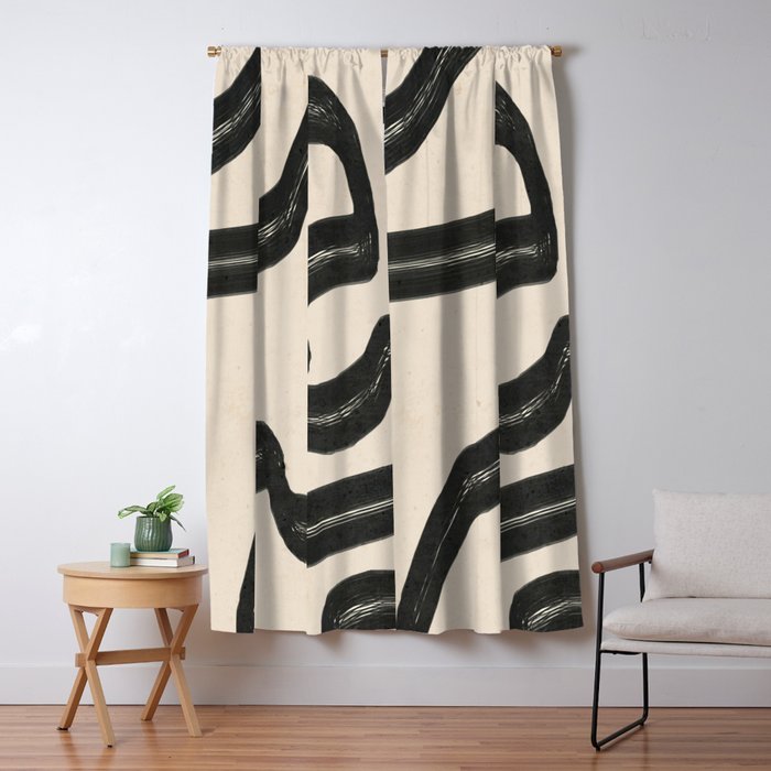 Minimal Abstract Art 16 Window Curtain Gallery Image 1