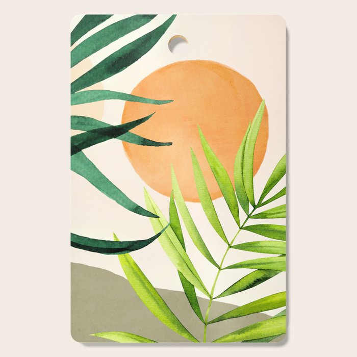 tropical sun Cutting Board Gallery Image 1
