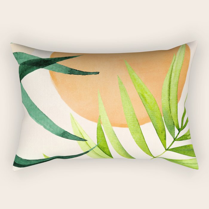 tropical sun Rectangular Pillow Gallery Image 1