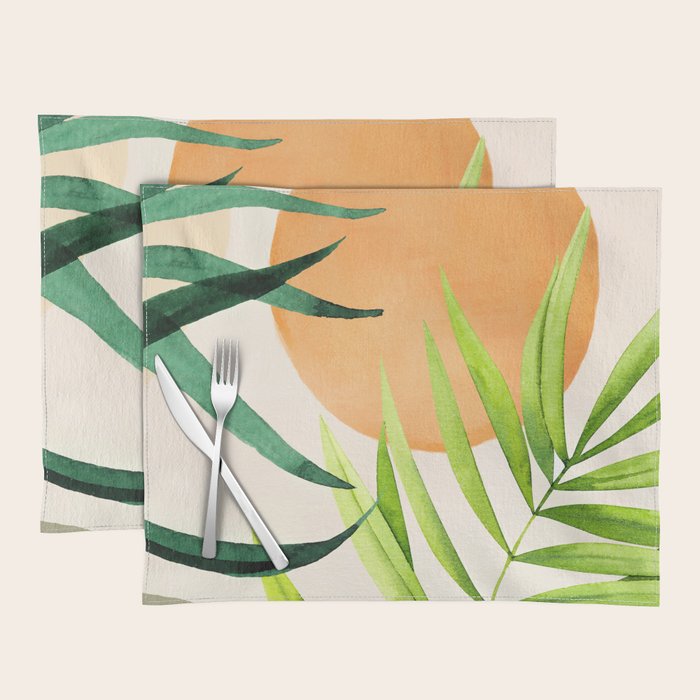 tropical sun Placemat Gallery Image 1