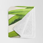 tropical sun Throw Blanket Gallery Image 3