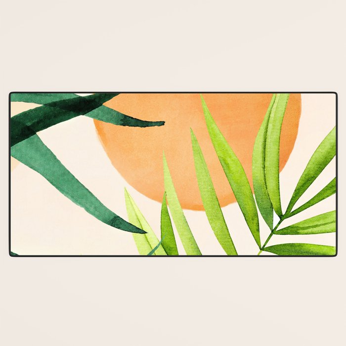 tropical sun Desk Mat Gallery Image 3