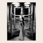Joan Crawford, Hollywood Starlet Grand Hotel black and white photograph / art photography Poster Gallery Image 4