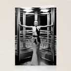 Joan Crawford, Hollywood Starlet Grand Hotel black and white photograph / art photography Stationery Card Gallery Image 2