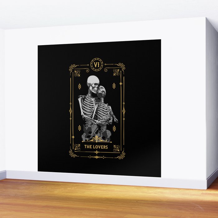 The Lovers VI Tarot Card Wall Mural Gallery Image 2