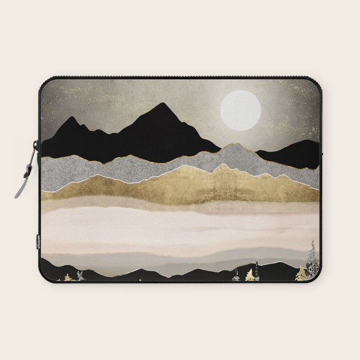 Winter Moon Laptop Sleeve Gallery Image 1