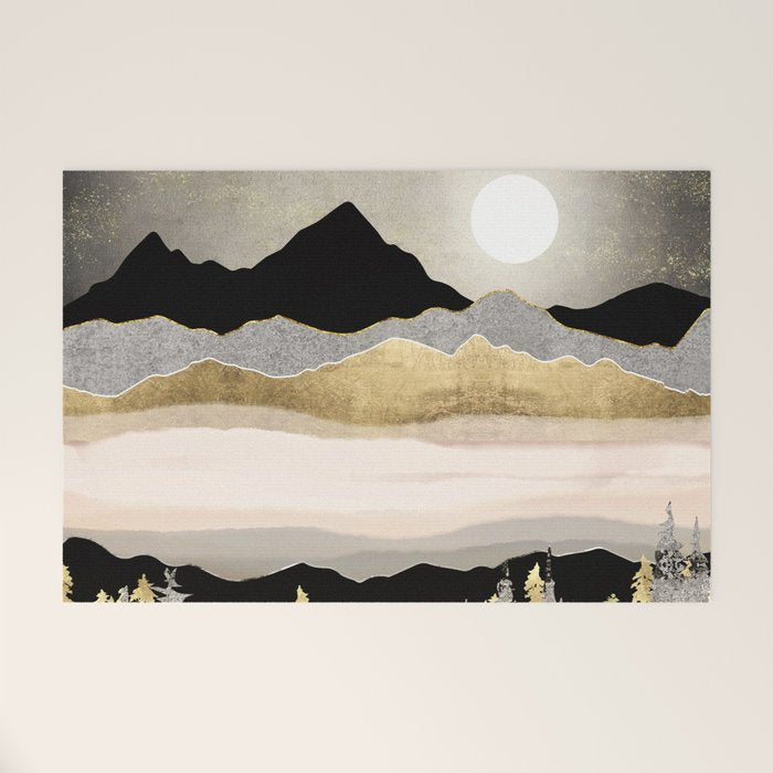 Winter Moon Welcome Mat Gallery Image 1