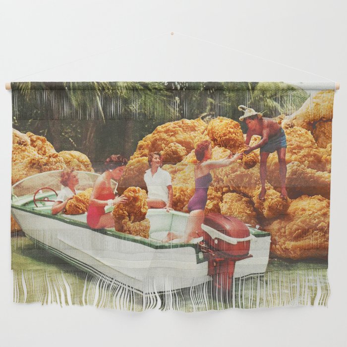 Fried chicken drive-thru - Takeaway Junk Food Wall Hanging Gallery Image 1