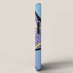 Memphis pattern 46 - 80s / 90s Retro / Palm Tree iPhone Case Gallery Image 2
