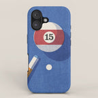 BALLS / Billiards - ball 15 I iPhone Case Gallery Image 1
