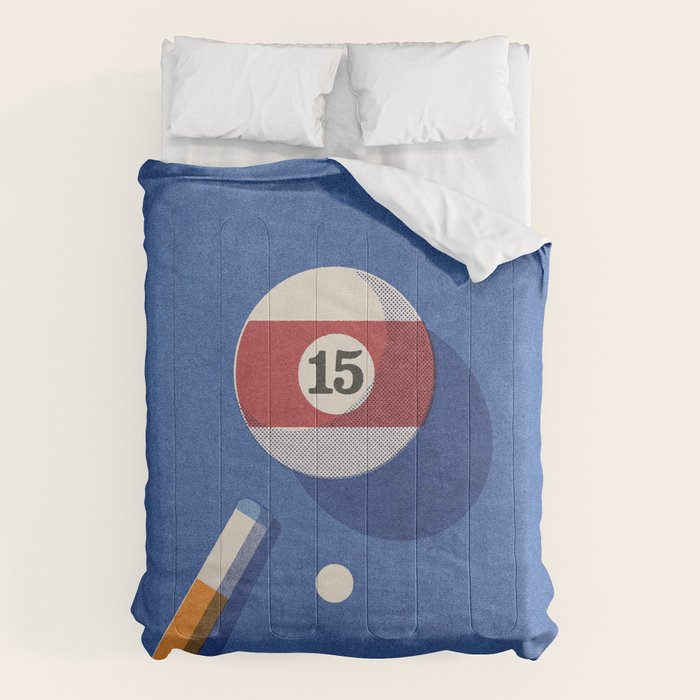 BALLS / Billiards - ball 15 I Comforter Gallery Image 1