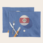BALLS / Billiards - ball 15 I Placemat Gallery Image 1