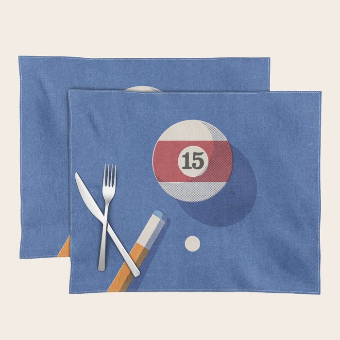 BALLS / Billiards - ball 15 I Placemat Gallery Image 1