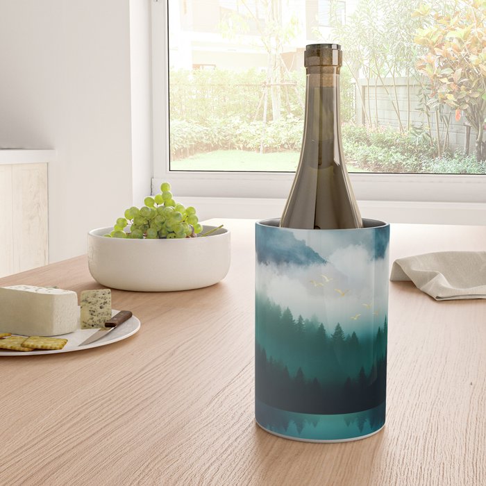 Midnight Moon Reflection Wine Chiller Gallery Image 4