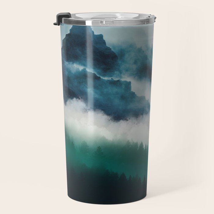 Midnight Moon Reflection Travel Mug Gallery Image 3