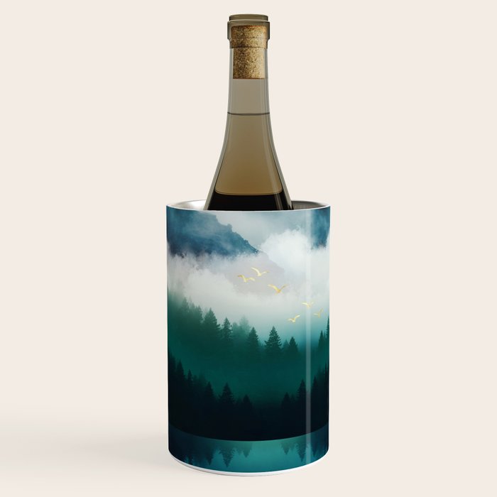 Midnight Moon Reflection Wine Chiller Gallery Image 1