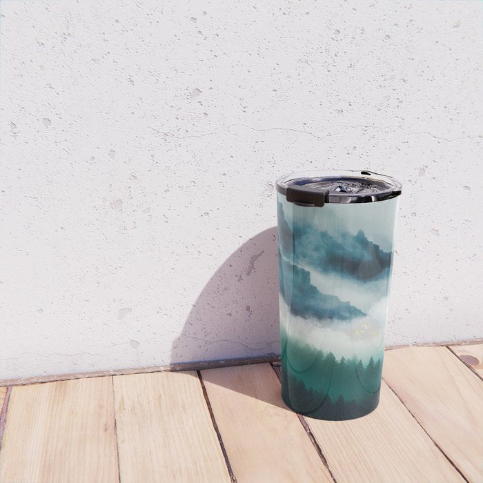 Midnight Moon Reflection Travel Mug Gallery Image 4