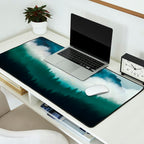 Midnight Moon Reflection Desk Mat Gallery Image 2
