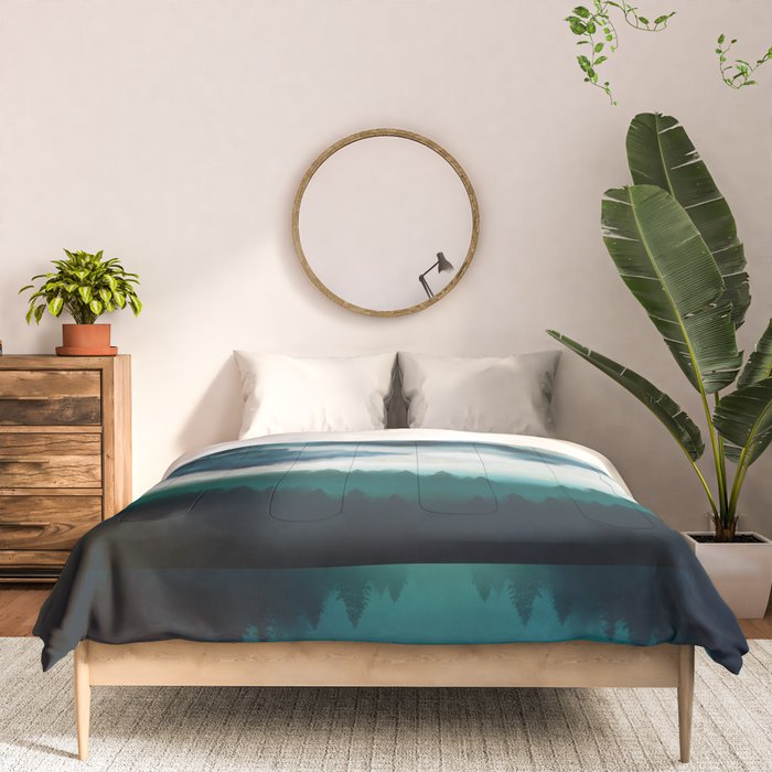 Midnight Moon Reflection Comforter Gallery Image 3